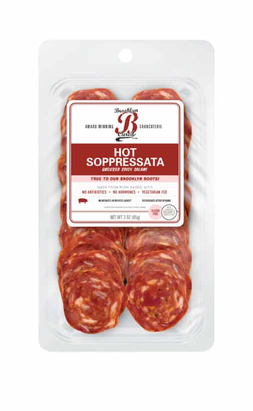 Soppressata, Hot, Sliced  12/3oz