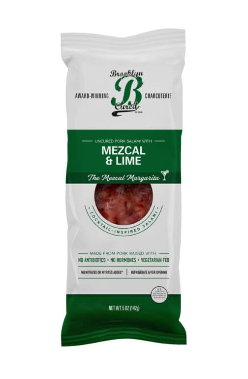 Salami Chub, Mezcal & Lime  12/5oz