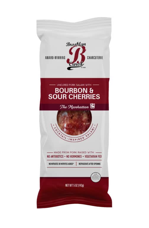 Salami Chub, Bourbon & Sour Cherries (Manhattan)  12/5oz