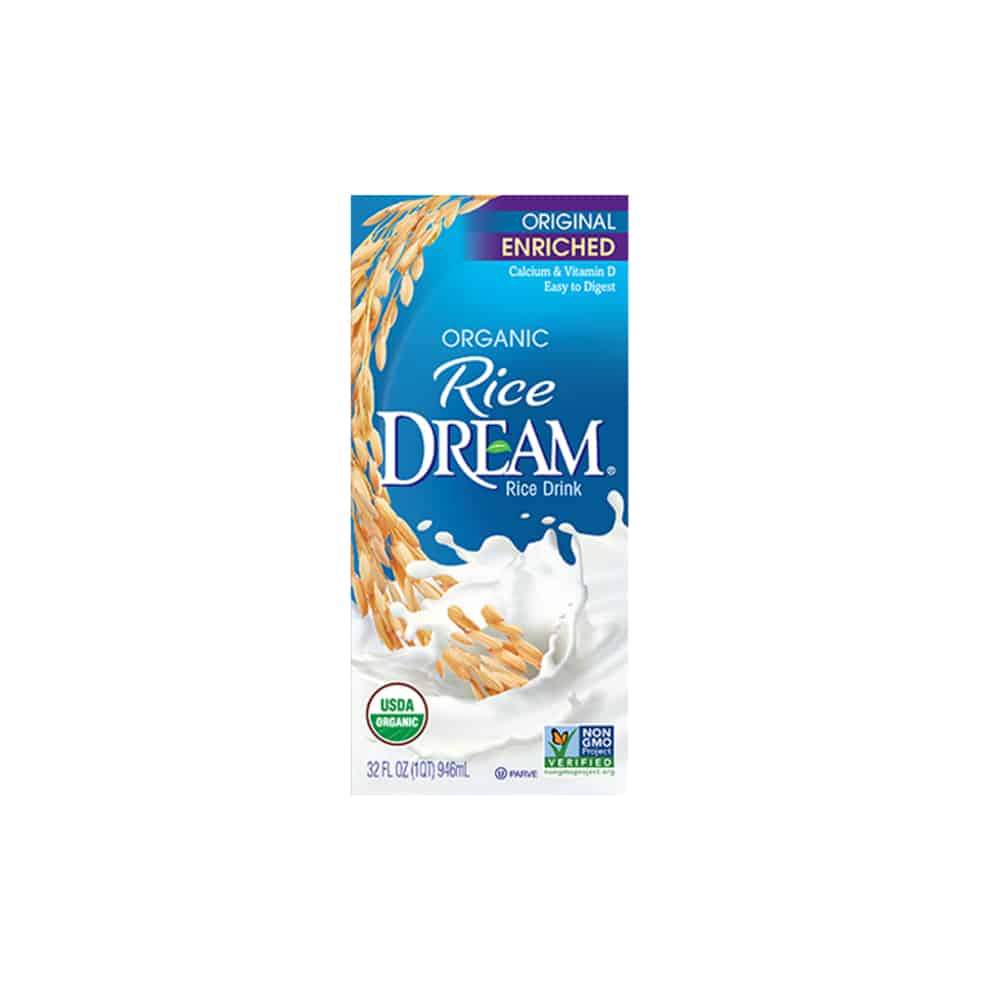 Rice Dream Beverage, Original, Organic 12/32oz Regional Access