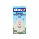 Soy Milk, Unsweetened Plain, Organic  12/32oz