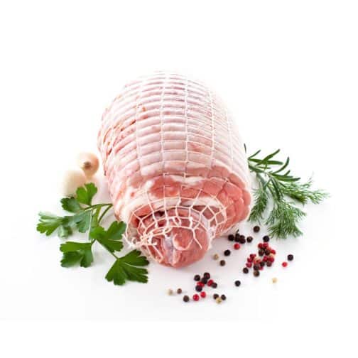 Pork, Fresh Rolled Boneless Hams, ~5#   $/#