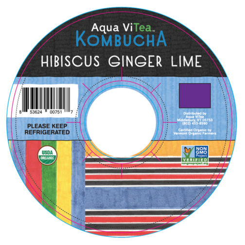 Kombucha, Hibiscus Ginger Lime Keg 5gal