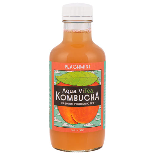 Kombucha, Peachmint 12/16oz