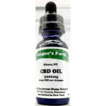 CBD Oil, Casper’s Farm, Organic 6/3000mg