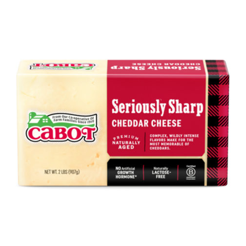 Cheddar, Seriously Sharp, Block McCadam ~40# $/#