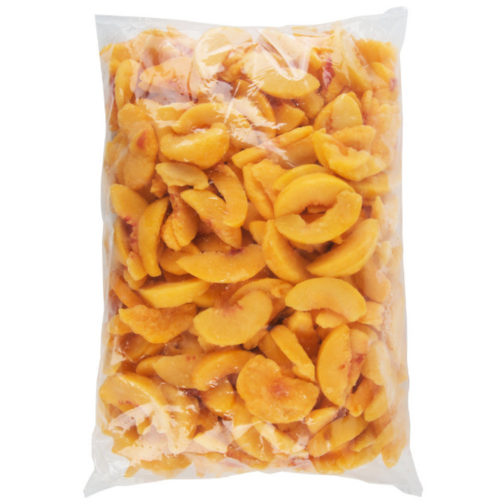 Peaches, Sliced, IQF, No Sugar 40#