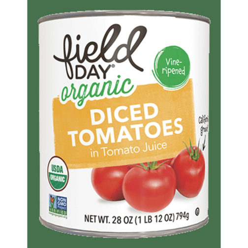 Diced Tomatoes, Organic 12/28oz
