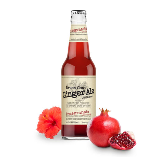 Ginger Ale, Pomegranate and Hibiscus 24/12oz