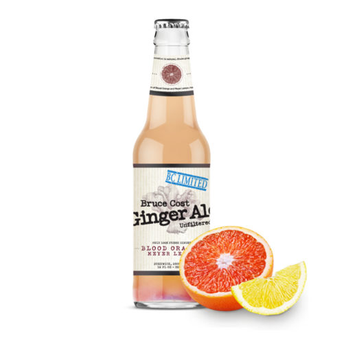 Ginger Ale, Blood Orange and Meyer Lemon 24/12oz