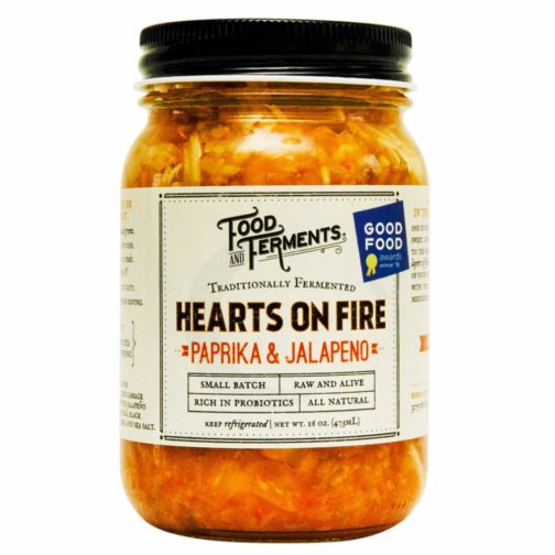 Sauerkraut, Hearts on Fire (Jalapeno & Smoked Paprika) 12/15.5oz