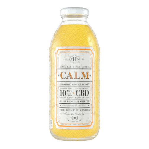 CBD Tea, Turmeric, Ginger & Honey (Calm) 12/16oz