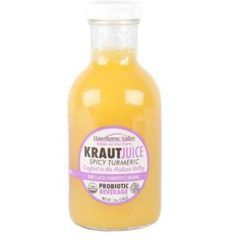 Kraut Juice, Spicy Turmeric, Organic 6/12oz