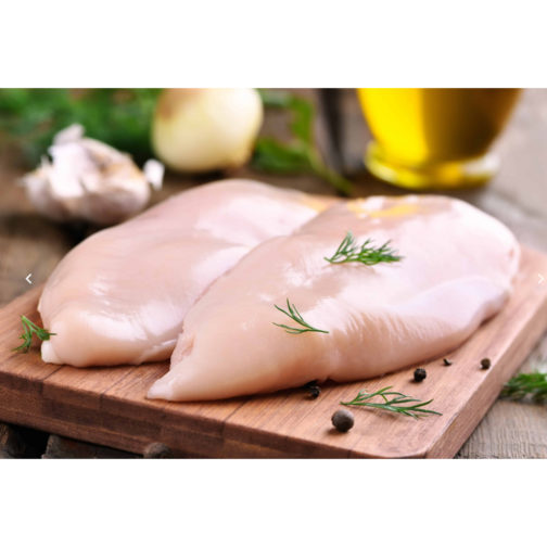 Chicken, Breasts, BL/SL Retail Trays (#114) 18/~1.25# $/#