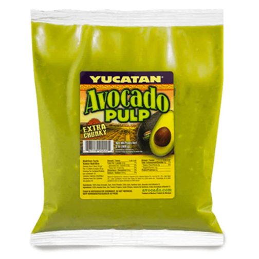 Avocado Pulp, Crushed Frozen 4/6#