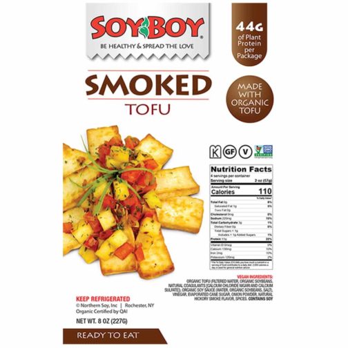Tofu, Seasoned Smoked Tofu 6/8oz