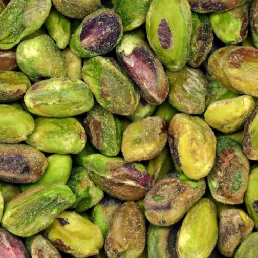 Pistachio Splits, Shelled Raw  30#