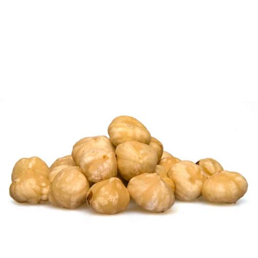Hazelnuts, Raw Blanched (Skin Off) 25#
