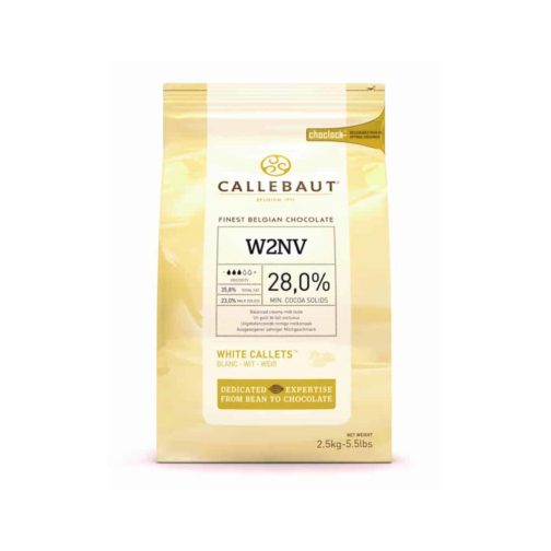 Chocolate Callets, White W2NV 2/22#