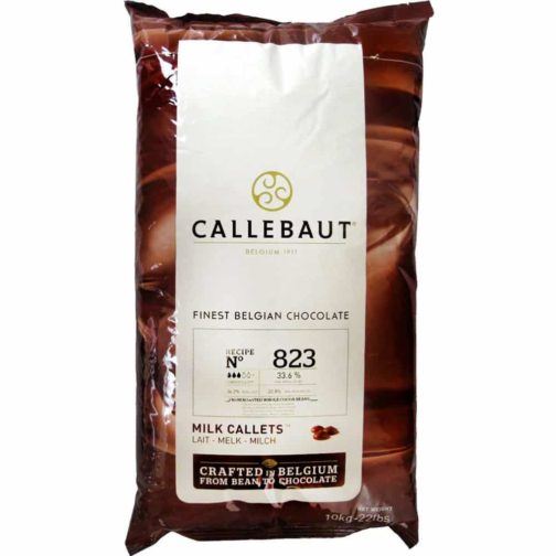 Chocolate Callets, Milk 823NV-595 2/22#