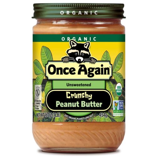 Peanut Butter, Crunchy, Organic, w/ Salt 6/1#