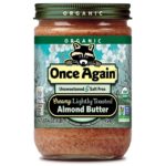 Almond Butter, Creamy Lightly Toasted, Organic  6/1#