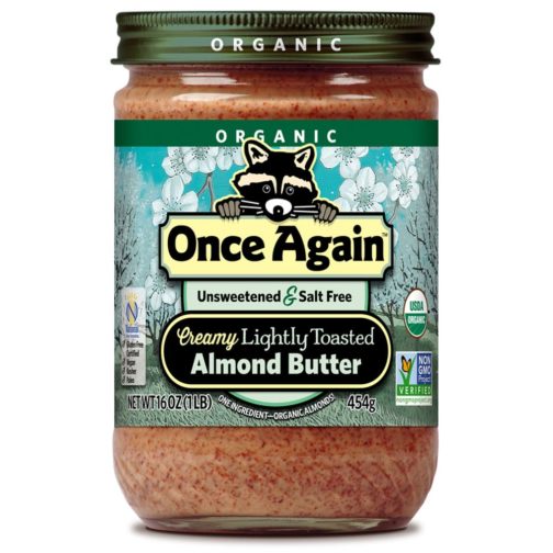 Almond Butter, Creamy Lightly Toasted, Organic 6/1#