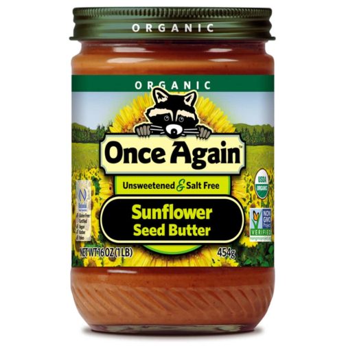 Sunflower Butter, Organic, No Sugar/ No Salt 6/1#