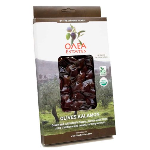 Olives, Kalamata w/pits, Organic 16oz
