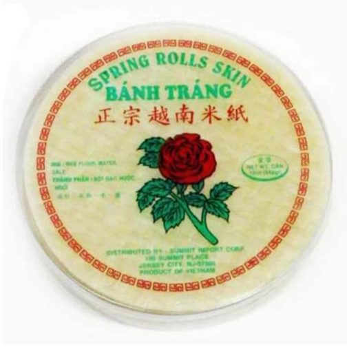 Spring Roll Skins, Rice Paper, 22cm 12 oz