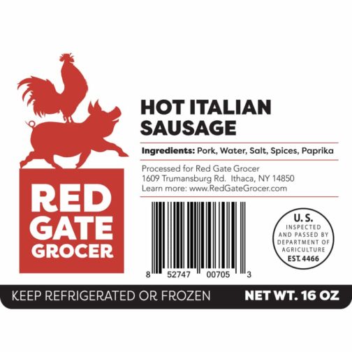 Sausage, Hot Italian 12/16oz.