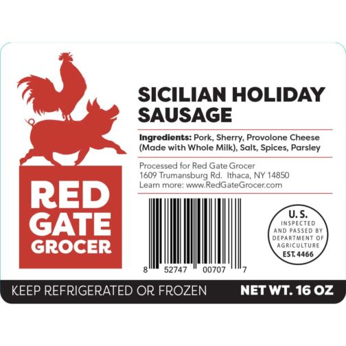 Sausage, Sicilian Holiday 12/16oz.