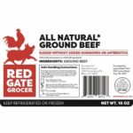 Beef, All Natural Ground   10/16oz