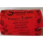 Turkey, Sausage, Hot Italian,   8/1#
