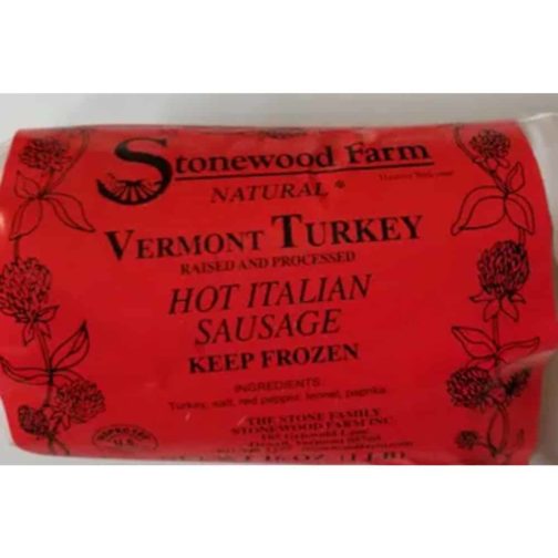 Turkey, Sausage, Hot Italian, 8/1#