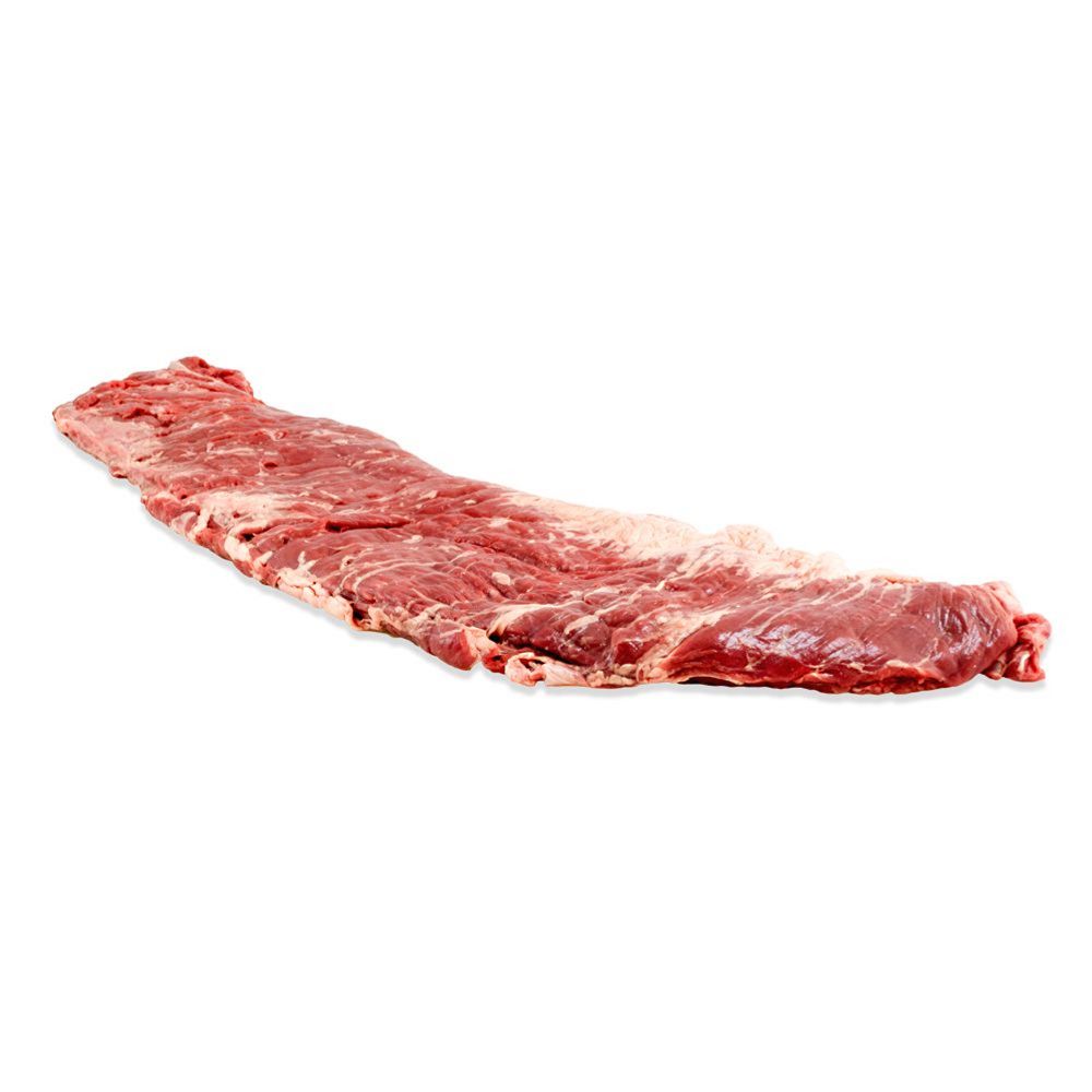 Beef, Skirt Steaks, Black Angus, 100% Grassfed – SINGLE    ~10oz.  $/#
