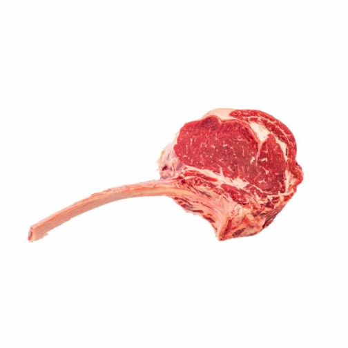 Beef, Tomahawk 4-Bone Rib, Black Angus, 100% Grassfed - SINGLE ~11# $/#