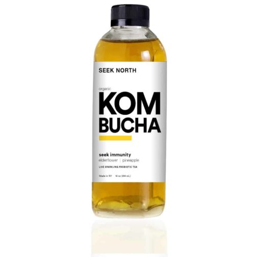 Kombucha, Pineapple Elderflower (Immunity), Organic 12/14oz