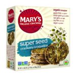 Crackers, Super Seed Gluten Free, Mary’s Gone    6/5.5oz