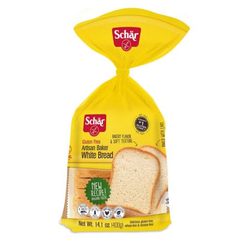 Classic White Bread, Gluten Free, Schar 6/14.1oz