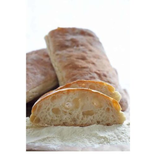Ciabatta Roll, 4x4 Sandwich, Classic  60ct