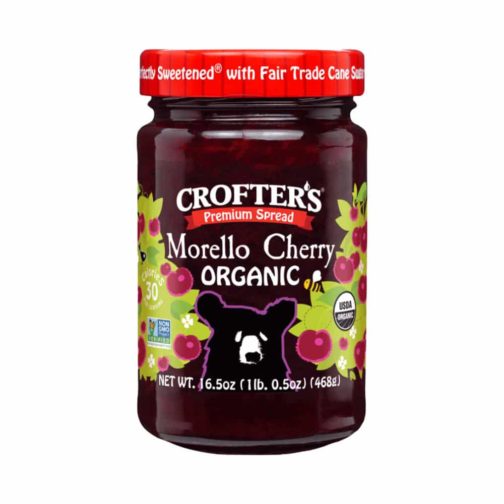 Jam, Morello Cherry, Crofter's Organic  6/16.5oz