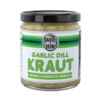 Sauerkraut, Garlic & Dill  6/16oz