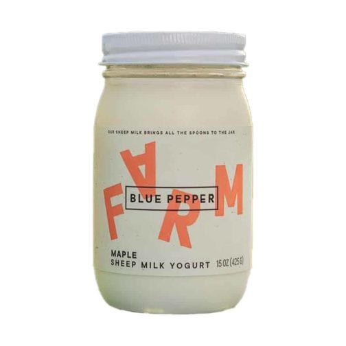 Yogurt, Sheep's Milk, Maple, Glass Jar   12/15oz