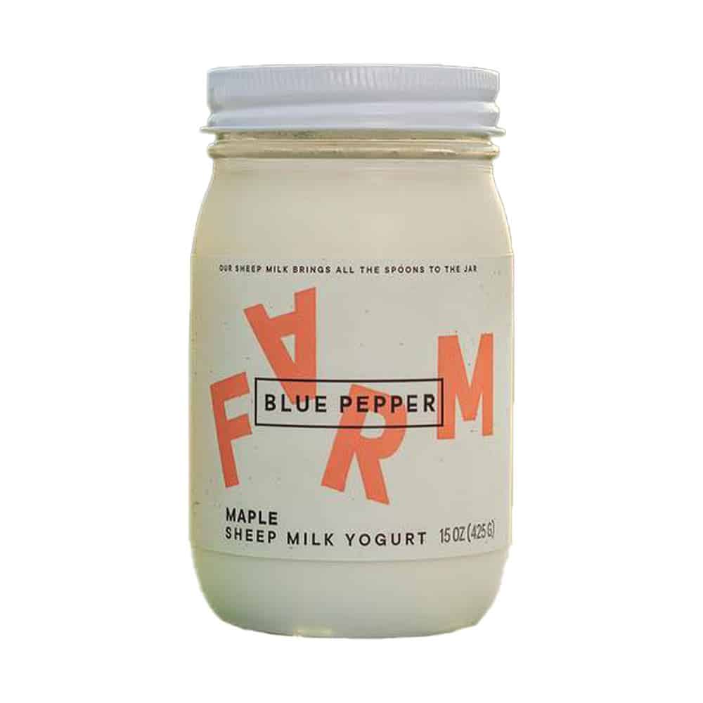 Yogurt, Plain, Berle Farm, Glass Jar 12/32oz – Regional Access