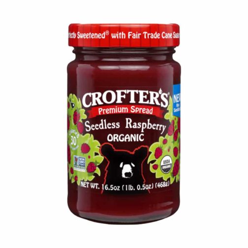 Jam, Raspberry, Crofter's Organic  6/16.5oz