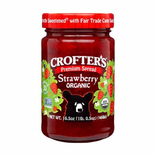 Jam, Strawberry, Crofter's Organic  6/16.5oz