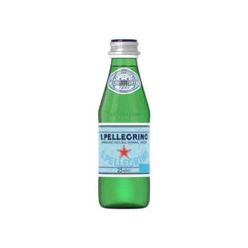 San Pellegrino Water, Sparkling, Glass Bottles  24/250ml