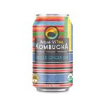 Kombucha, Hibiscus Ginger Lime, Cans  12/12oz