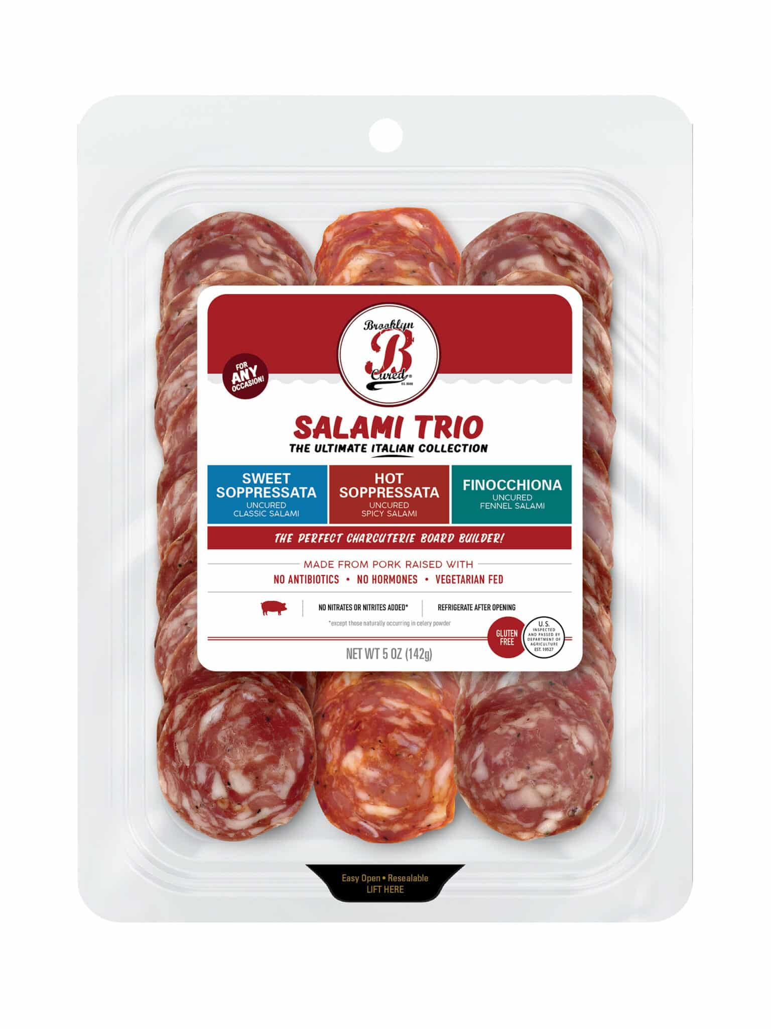 Salami Trio, Italian 12/5oz Regional Access